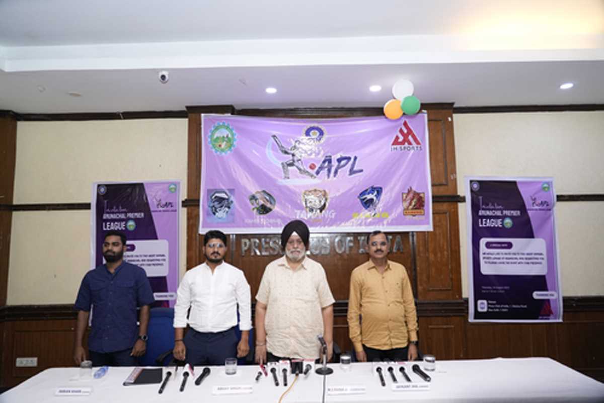 अरुणाचल प्रीमियर लीग सीजन-1 का दिल्ली में शुभारंभ, पहला मैच 12 सितंबर को खेला जाएगा